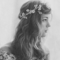 花环女头唯美图片