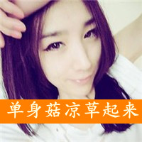 QQ女生拽带字头像
