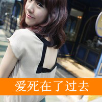 QQ头像韩国女生带字