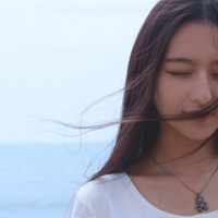 清纯长发女头