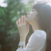 甜美女孩头像