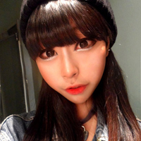 可爱女生真人头像