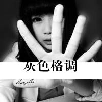 QQ头像女生伤感黑白带字