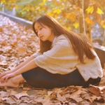 女生头像文艺意境图片
