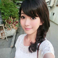 扎辫子女孩头像
