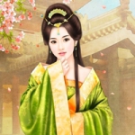 漫画女生古代古典QQ头像图片