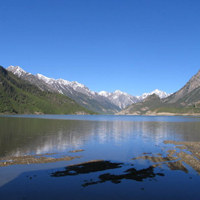 风景头像图片山水