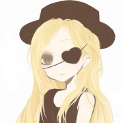 独眼卡通时尚女头图片