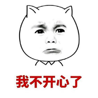 不开心的头像图片