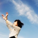 唯美仰望天空男生女生头像图片