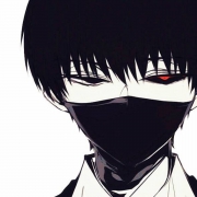 戴口罩超酷动漫男头图片