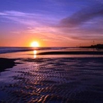 QQ头像日出日落唯美图片