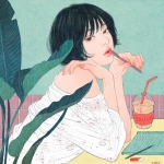 动漫很污的女头像图片