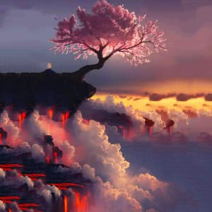 中国风风景头像图片