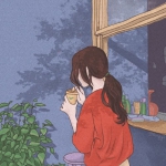 女生治愈系文艺温柔头像图片