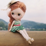 清新唯美可爱芭比头像图片