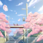 QQ头像风景清新唯美动漫图片