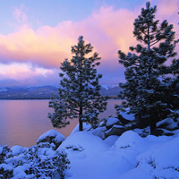 微信头像唯美雪景