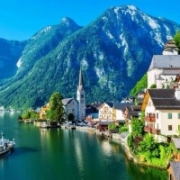 世外桃源风景微信头像图片