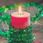 唯美烛光的微信头像图片