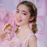 唯美小仙女粉色系可爱头像图片