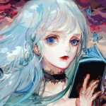 病娇又丧又酷动漫女生头像图片