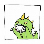 可爱的简单情头动漫一男一女两张分开