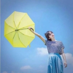 女生头像蓝色系小清新
