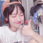 傻傻的女生微信头像