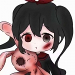 暗黑系病娇女生动漫头像图片