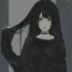 黑暗系丧气女头二次元