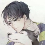 帅气高冷二次元漫画男头像图片