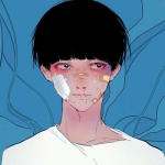 二次元头像男生黑化病娇图片