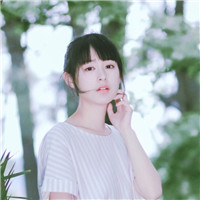 美女森系清新头像