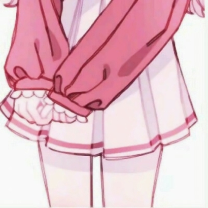 女生动漫裙子部位头像
