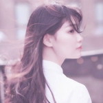 女生唯美头像侧颜高清