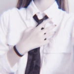 领带衬衫女头好看高清的撩人图片