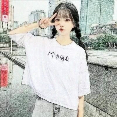 女生好看的彩绘头像