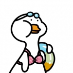 可爱的动漫鸭子头像图片