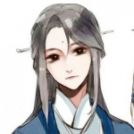 帅气的男头古风手绘图片