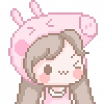 可爱高清像素风格卡通头像