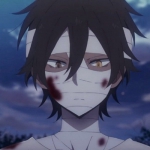 男生头部受伤流血动漫头像图片