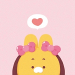 可爱的动漫团头高清图片