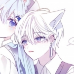 动漫好看情头高清一对两张图片