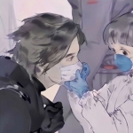 2024卡通情头好看一对两张图片