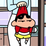 非常可爱的蜡笔小新动漫高清头像图片