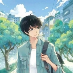 动漫好看高清一对两张的小清新情头图片