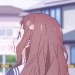 动漫一男一女高清清新超甜的有爱情头图片