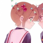 动漫高清超甜的情头分开一人一半图片