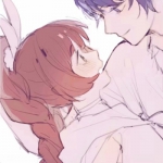 微信一对两张动漫情头甜蜜图片